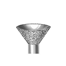 Инструмент алмазный, бор, обратный конус, внешнее покрытие, 812, Komet Dental