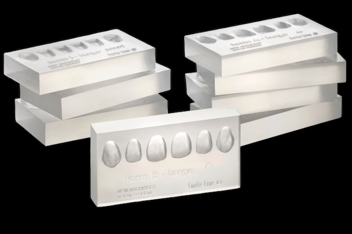 New Architect Wax-up Assistant ANTERIOR, Smile Line