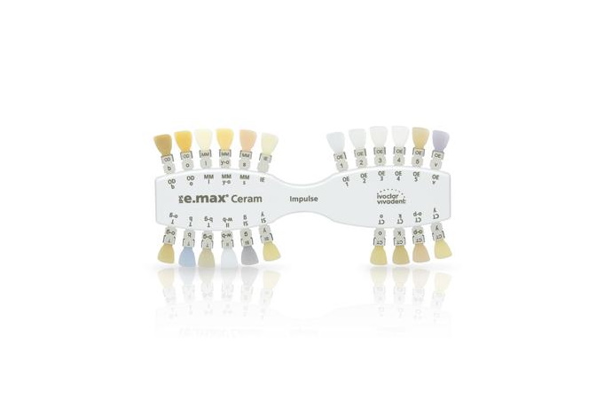 Расцветки IPS e.max Ceram Shade Guides, расцветки, Ivoclar Vivadent