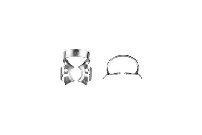 Клампы для моляров из полированной стали, Dentech