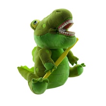 Игрушка мягкая с зубами Крокодил, Revyline