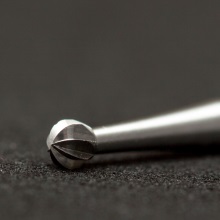 Инструмент твердосплавный, бор, круглый, особо острая насечка для экскавации, экстрадлинный хвостовик, H1S, Komet Dental