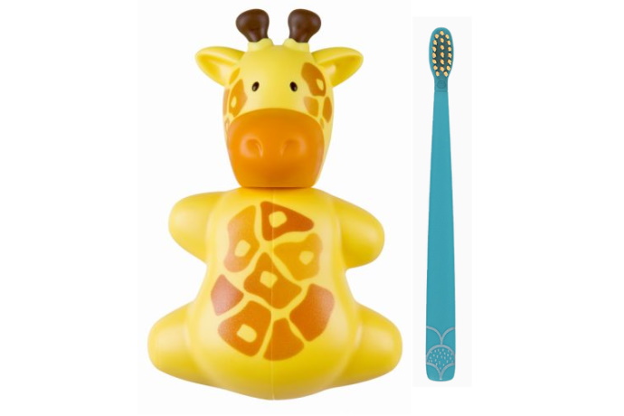 Гигиенический футляр-держатель c зубной щеткой FUN Animals, Miradent