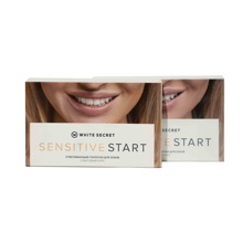 Отбеливающие полоски Sensitive Start, White Secret