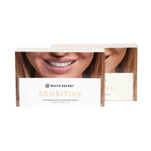 Отбеливающие полоски Sensitive, White Secret