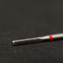 Инструмент твердосплавный, финир, параллельный покатый уступ, закругленная кромка, 10 режущих граней, H297, Komet Dental