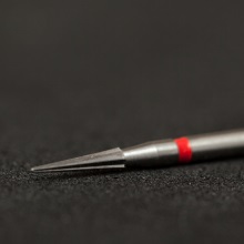 Инструмент твердосплавный, финир, нережущее острие, 8 режущих граней, H134, Komet Dental