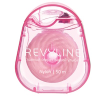 Зубная нить нейлон, вощеная, Bubble Gum, Revyline