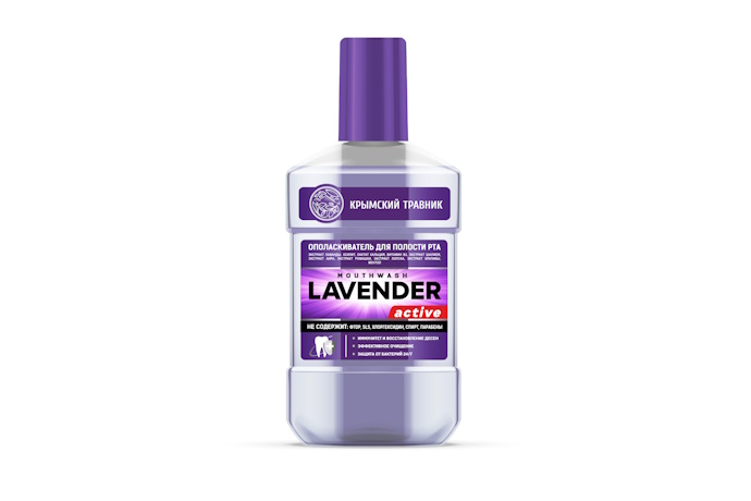 Ополаскиватель для полости рта LAVENDER active, Крымский Травник