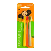 Набор зубных щёток детских S4800 Trio Чебурашка, Revyline
