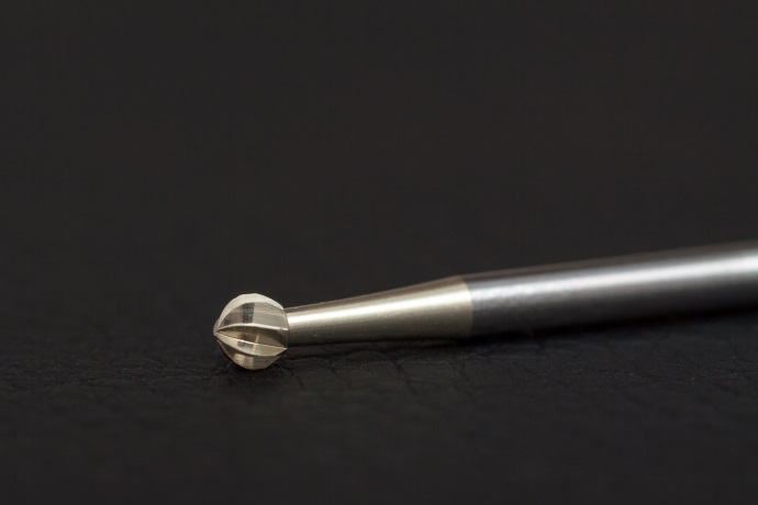 Инструмент твердосплавный, хирургический, шаровидный бор по кости с ZrN покрытием, H141Z, Komet Dental