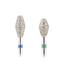 Бор стоматологический алмазный, бочковидный, Dian Fong