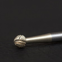 Инструмент твердосплавный, хирургический, шаровидный бор по кости специального дизайна с ZrN покрытием, H141AZ, Komet Dental