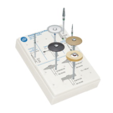 Набор для обработки временных реставраций 4409.000, Komet Dental
