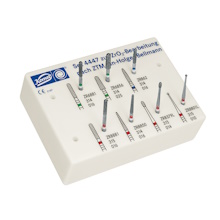 Набор для обработки ZrO2 по зубному технику-мастеру Яну Хольгеру Беллманну 4447.000, Komet Dental