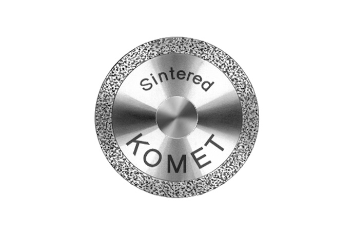 Инструмент алмазный, диск, гибкий, алмазное покрытие кромки, 942.104, Komet Dental