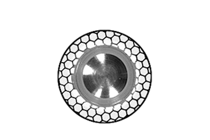 Инструмент алмазный, диск, двухсторонний, для тонкой сепарации керамики, 943.104, Komet Dental