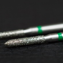 Инструмент алмазный для препарирования, цилиндрической формы, с заостренным концом, 6885, Komet Dental