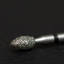 Инструмент алмазный для препарирования, яйцеобразный, для обработки окклюзионных/лингвальных поверхностей, 5379, Komet Dental