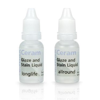 IPS e.max Ceram Glaze and Stain Liquid, жидкость для глазури и красителей, Ivoclar Vivadent