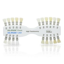 IPS e.max Press/IPS e.max CAD Shade Guides, расцветки, Ivoclar Vivadent